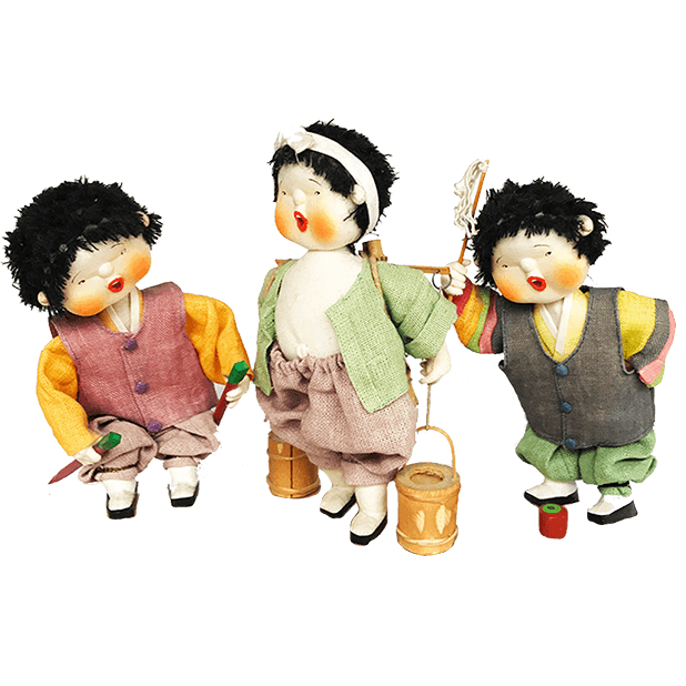 Korean Culture Dolls messages sticker-1