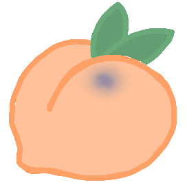 Spank Peaches- Quirky, Naughty, Funny messages sticker-5