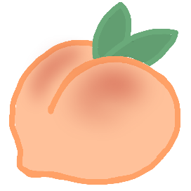 Spank Peaches- Quirky, Naughty, Funny messages sticker-2