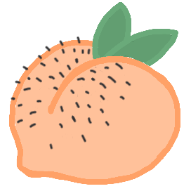 Spank Peaches- Quirky, Naughty, Funny messages sticker-7