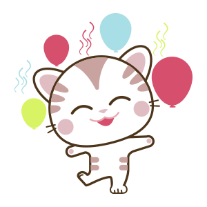 Cat Cute - Animated Sticker messages sticker-3