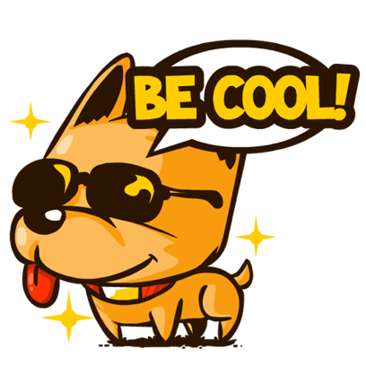 Moka the Corgi messages sticker-2