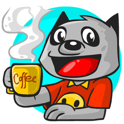 Rubi the Raccoon messages sticker-0