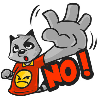 Rubi the Raccoon messages sticker-1