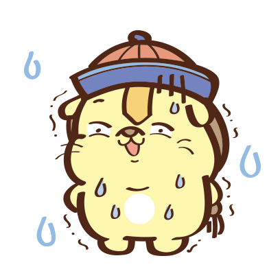 Furry Hedgehog dog YuanYuan(刺蝟狗-圓圓初登場) messages sticker-11