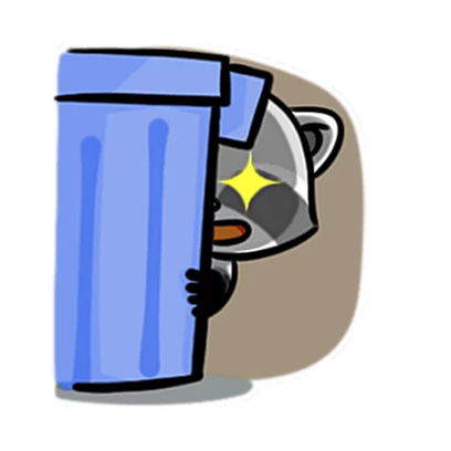 Mapachin Stickers messages sticker-1