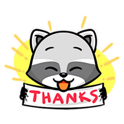 Mapachin Stickers messages sticker-11