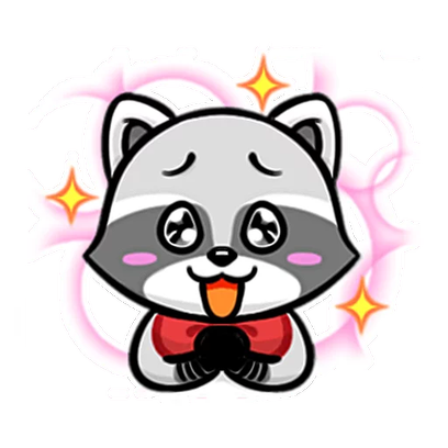 Mapachin Stickers messages sticker-6
