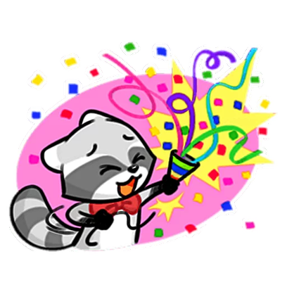 Mapachin Stickers messages sticker-3