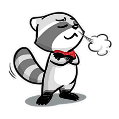 Mapachin Stickers messages sticker-7
