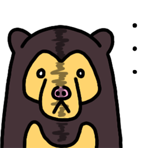 Nationwide"Kuma-chan"dedicated sticker! messages sticker-1