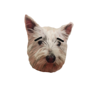 Snowy the Pupper Stickers for iMessage messages sticker-9