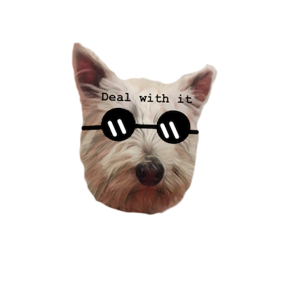 Snowy the Pupper Stickers for iMessage messages sticker-7