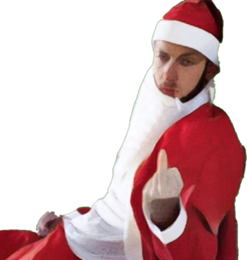 Sad Christmas and New Year Stickers for iMessage! messages sticker-3