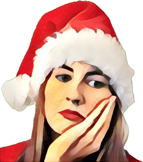 Sad Christmas and New Year Stickers for iMessage! messages sticker-11