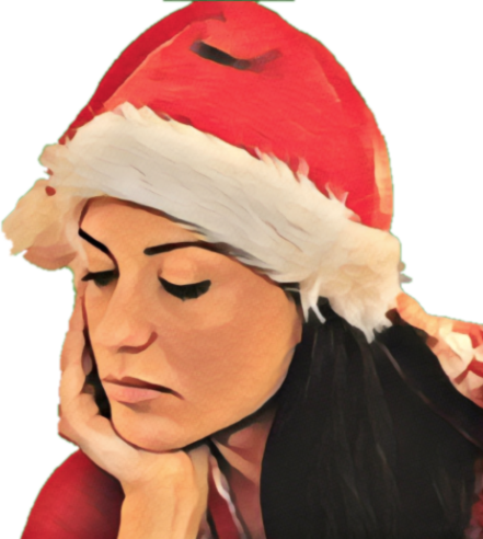 Sad Christmas and New Year Stickers for iMessage! messages sticker-10