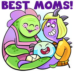 Happy Family Stickers messages sticker-9