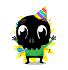 Skullington Mini Stickers messages sticker-6