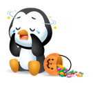 Waddles Halloween Stickers messages sticker-11