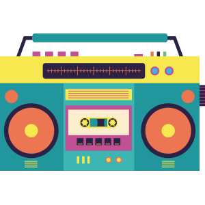 80s Emoji Retro Flashback Stickers for iMessage messages sticker-0