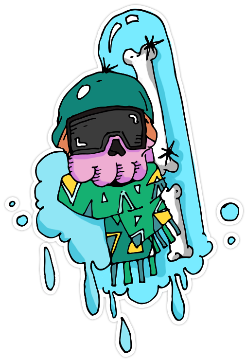 Riders on the Snow messages sticker-6