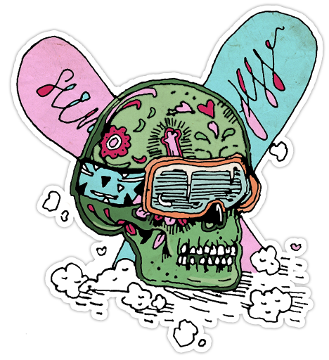 Riders on the Snow messages sticker-0