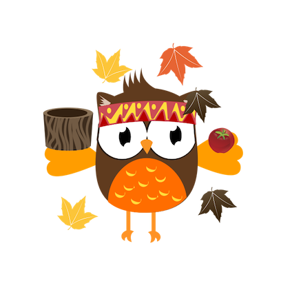 Christmas Owl Stickers - Xmas Turkey Sticker messages sticker-2