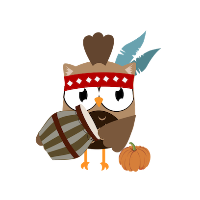Christmas Owl Stickers - Xmas Turkey Sticker messages sticker-7