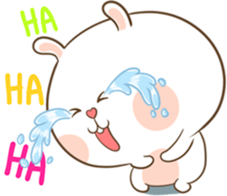 Puffy Rabbit messages sticker-4
