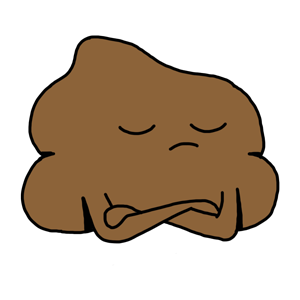 Mr. Poop messages sticker-2