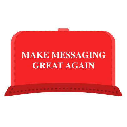 Make Messaging Great Again messages sticker-4