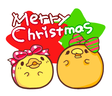 Yelly Xmas The Chicken Stickers messages sticker-11