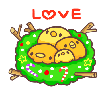 Yelly Xmas The Chicken Stickers messages sticker-6