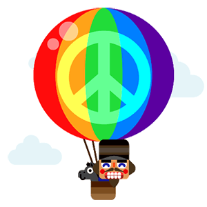WowPop : Floaty Balloon messages sticker-9