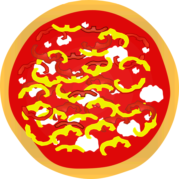 Pizza Food Sticker messages sticker-1