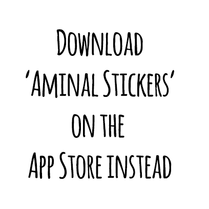 Winter Aminals messages sticker-0