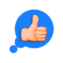 Reaction for iMessage messages sticker-6