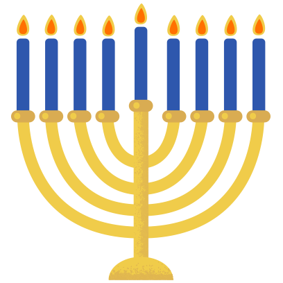 Hanukkah Smiles messages sticker-0