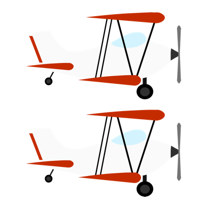 Twin Planes messages sticker-1