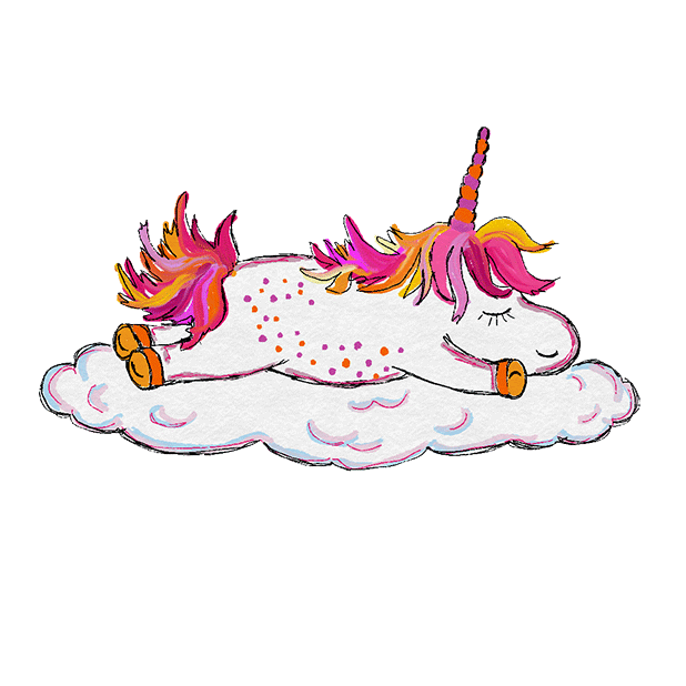 Hand Drawn Unicorns Sticker Pack messages sticker-9