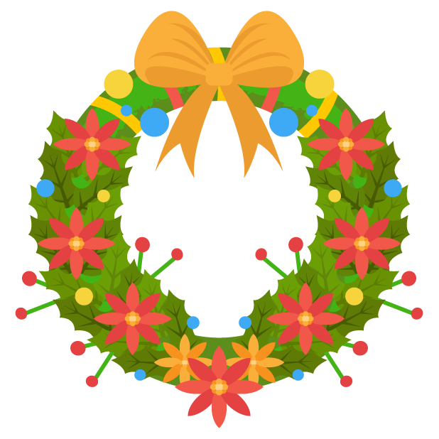 Blinking Christmas Wreaths Animated Stickers messages sticker-6