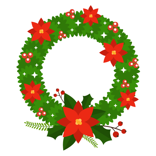 Blinking Christmas Wreaths Animated Stickers messages sticker-3