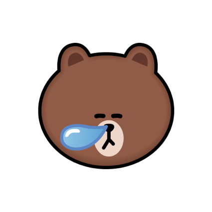 BROWN & CONY Emoji Stickers - LINE FRIENDS messages sticker-4