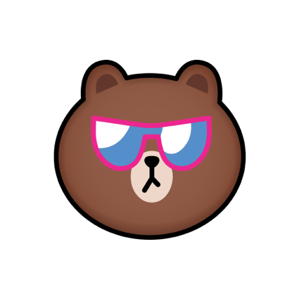 BROWN & CONY Emoji Stickers - LINE FRIENDS messages sticker-7