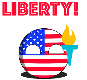 CountryBalls - USA messages sticker-8