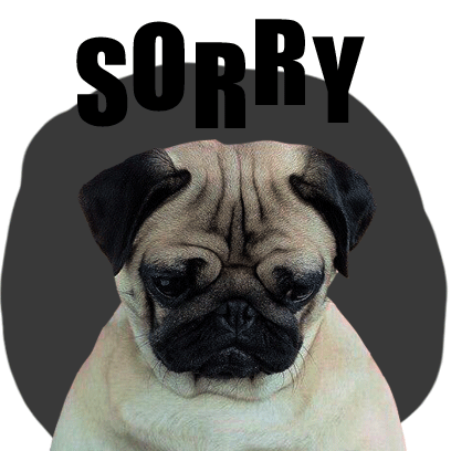 Handsome Pug Puppy Animated messages sticker-0