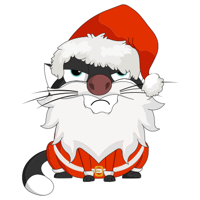 Silly Darn Cat (Christmas) messages sticker-11