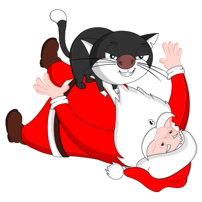 Silly Darn Cat (Christmas) messages sticker-8