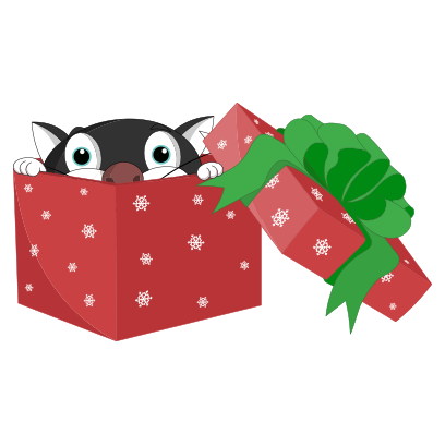 Silly Darn Cat (Christmas) messages sticker-7