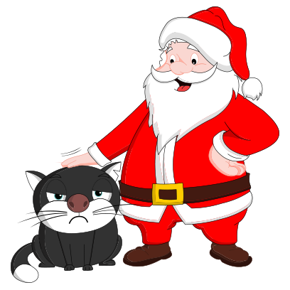 Silly Darn Cat (Christmas) messages sticker-9